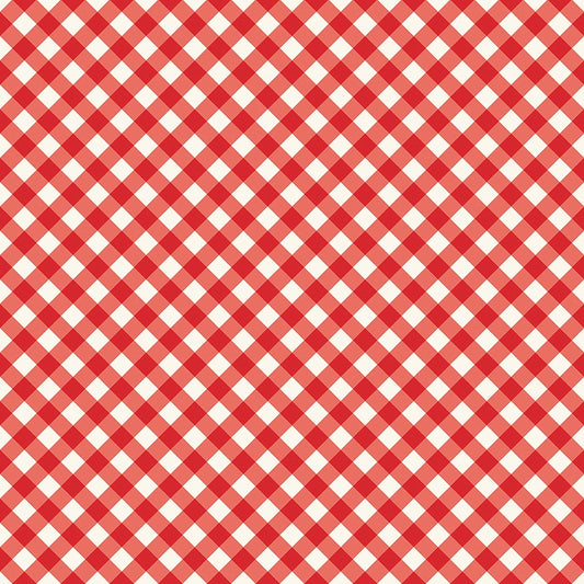 Freedom Garden - Gingham - Red