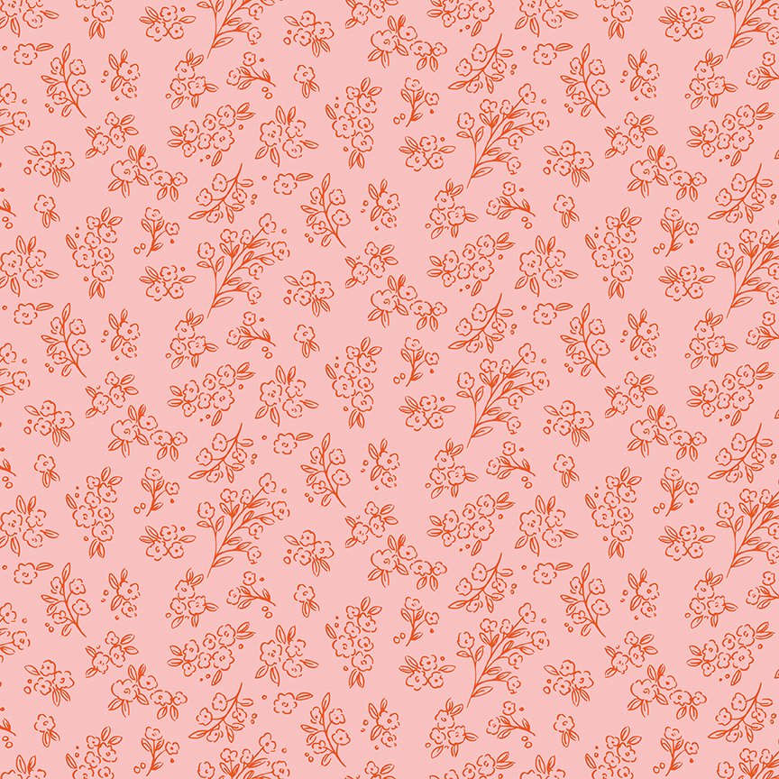 Floral Charms - Posies - Pink