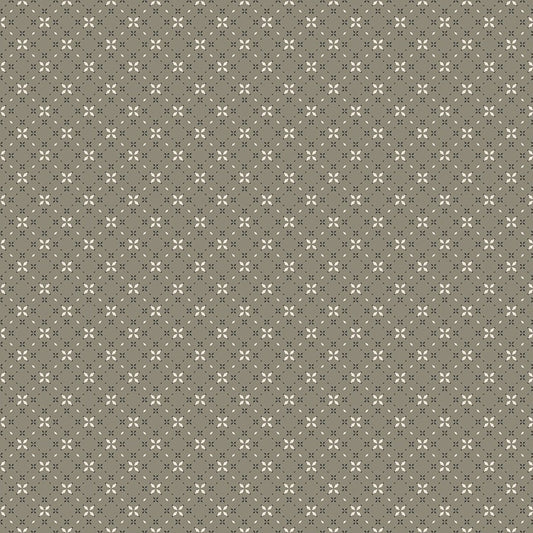 Evening on the Prairie - Geo Floral - Green