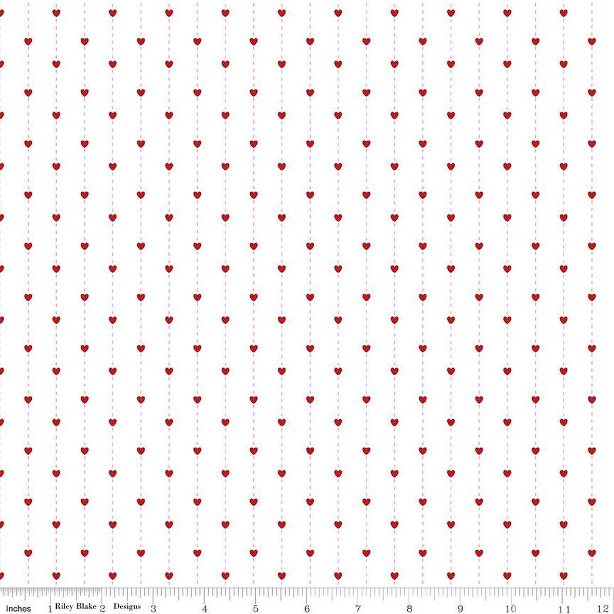 Sew in Love - Stripes - White