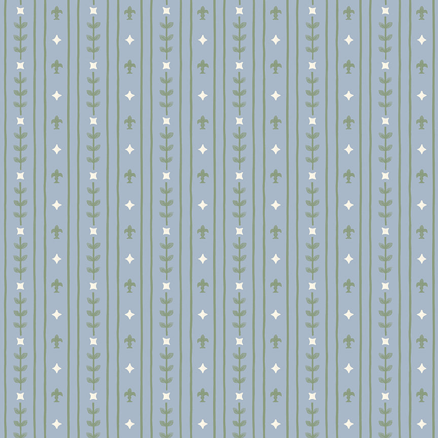 Faraway Kingdom - Royal Stripe - Sky