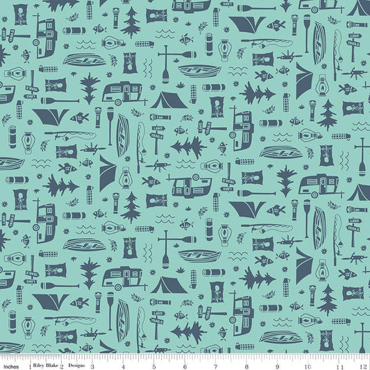 Happy Haven - Let's Camp - Aqua