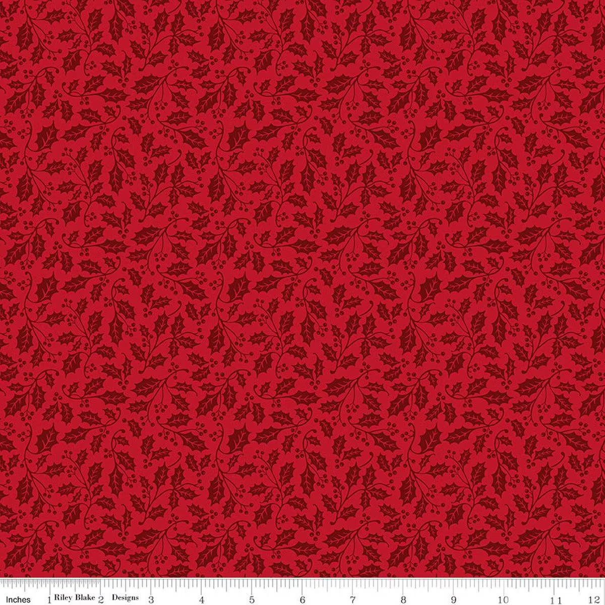 Poinsettias at Christmas - Holly - Red