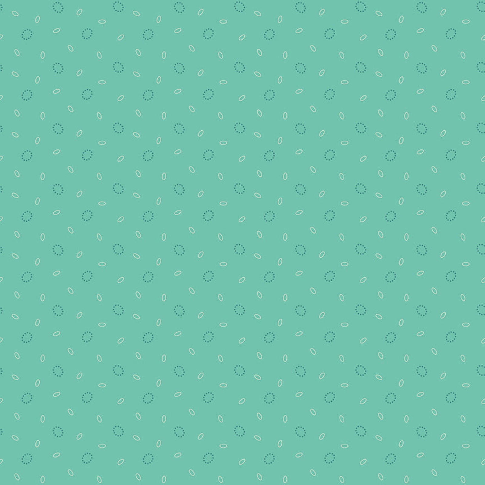 Teal background with small white dot pattern