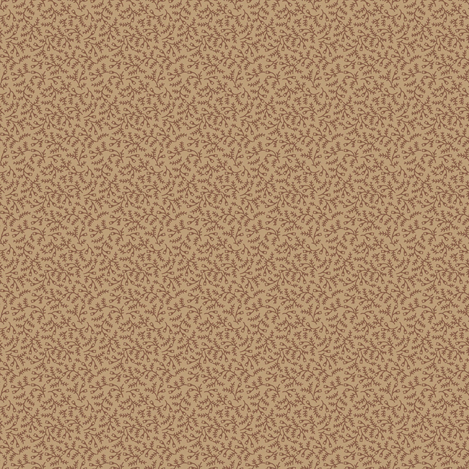 Brown patterned wallpaper