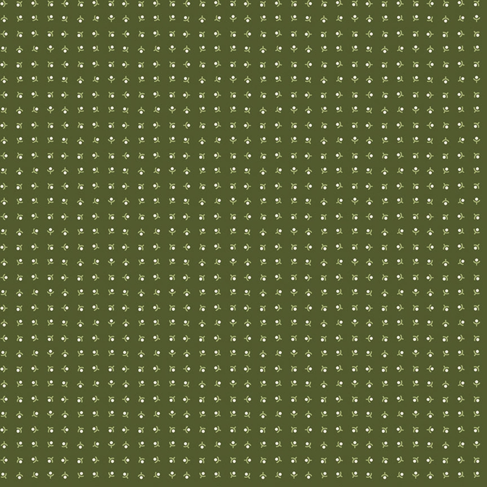 Green patterned fabric texture