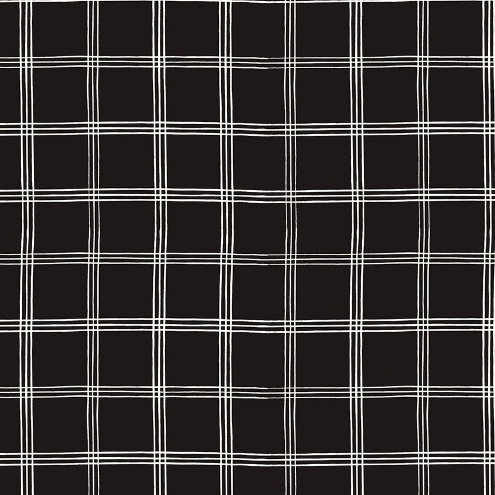 Black background with white grid pattern