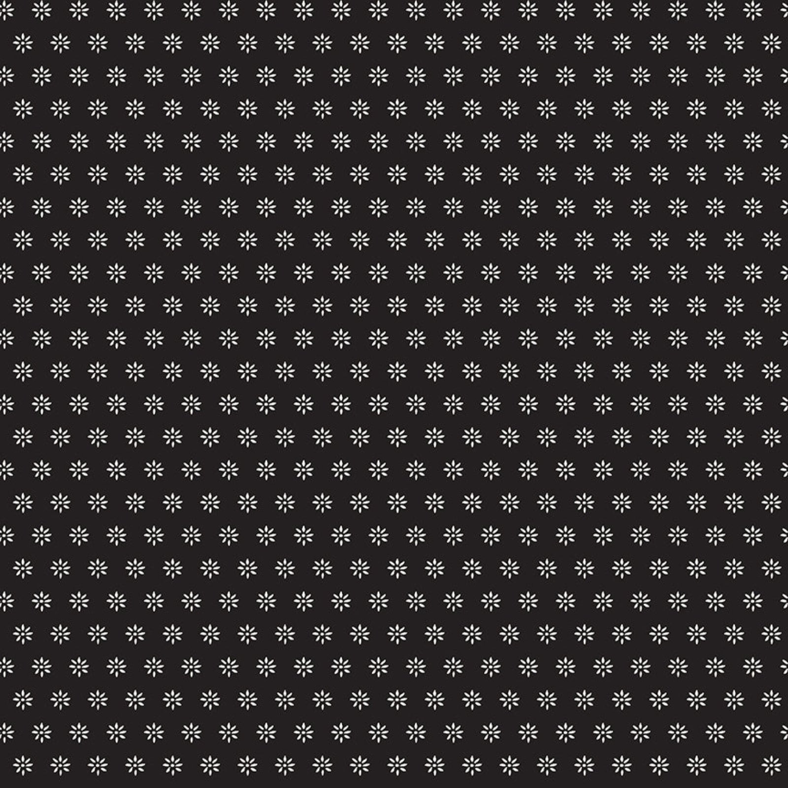 Black background with white geometric pattern