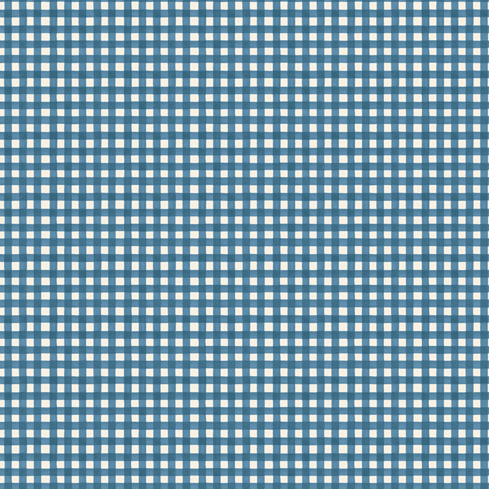 Blue and white checkered pattern