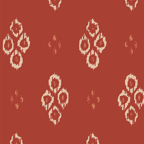 Ikat Diamond Canvas
