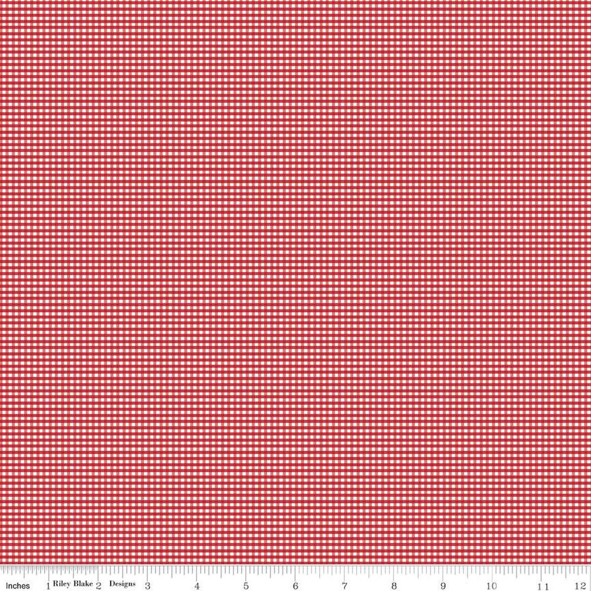 Micro Gingham Jazzberry