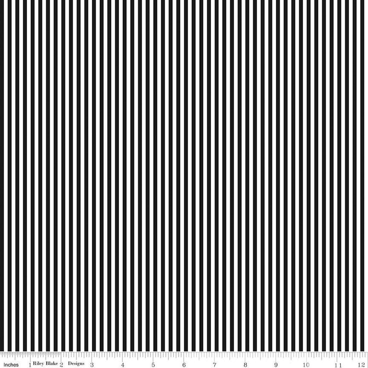 1/8" Stripe - Black
