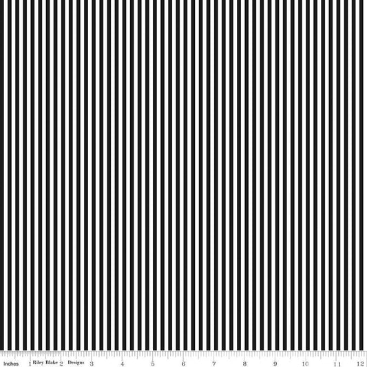 1/8" Stripe - Black