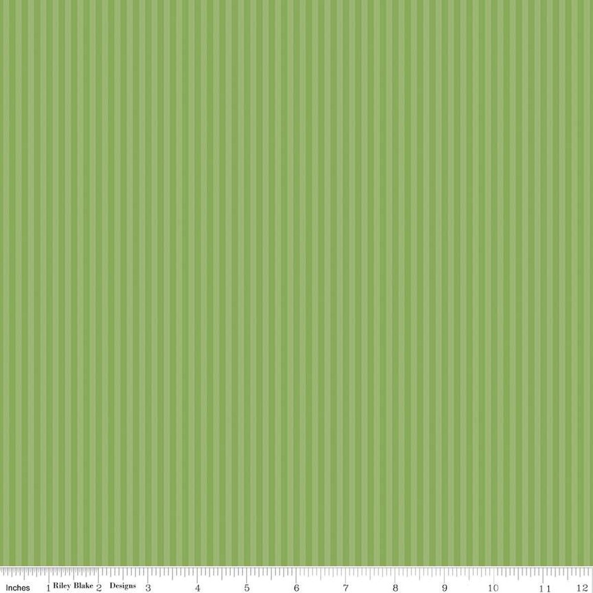 1/8" Tonal Stripe Green
