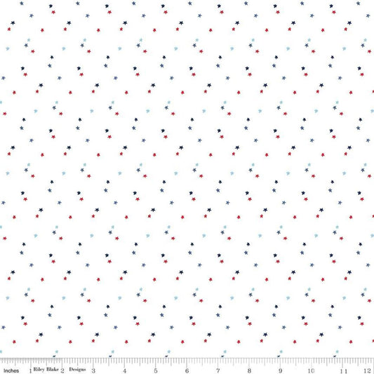 Seasonal Basics - Stars - White