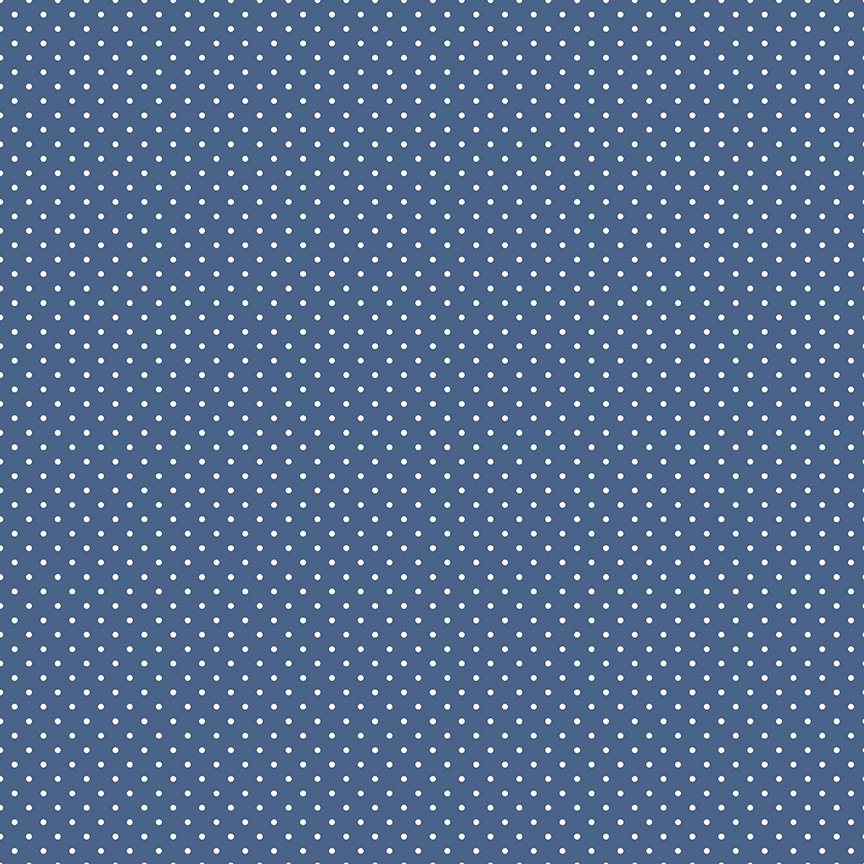 Swiss Dot - Denim