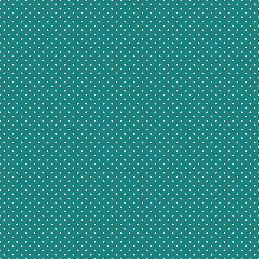 Swiss Dot - Teal