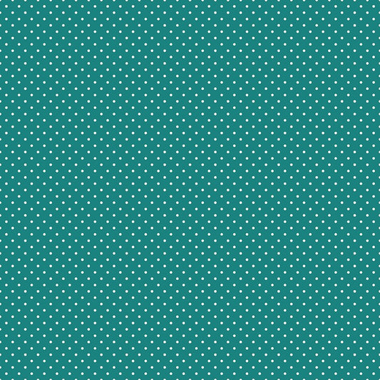 Swiss Dot - Teal