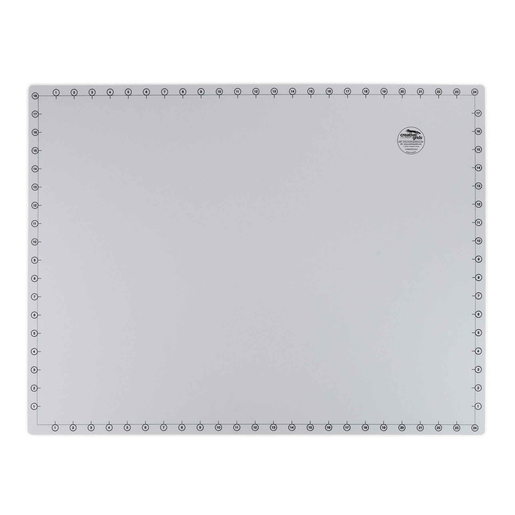 Creative Grids Cutting Mat 18"X24" Grid-free mat