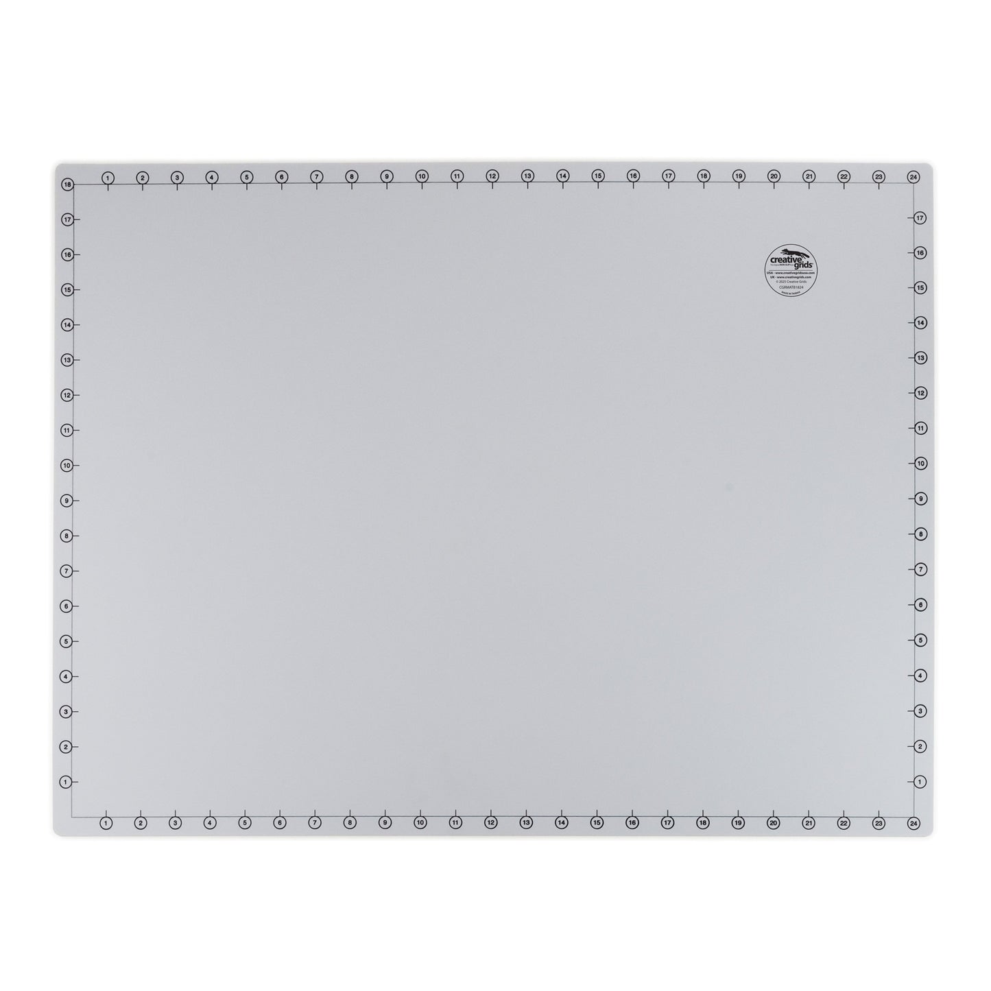 Creative Grids Cutting Mat 18"X24" Grid-free mat