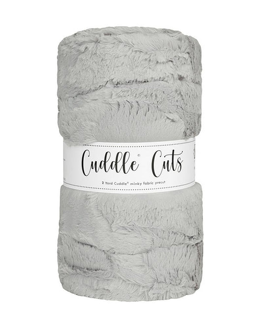 2 yd Luxe Cuddle Cut - Hide Silver