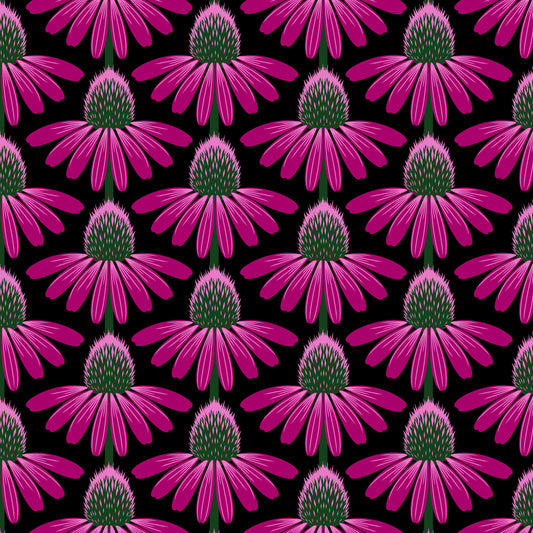 Echinacea - Cotton Lawn - Ruby