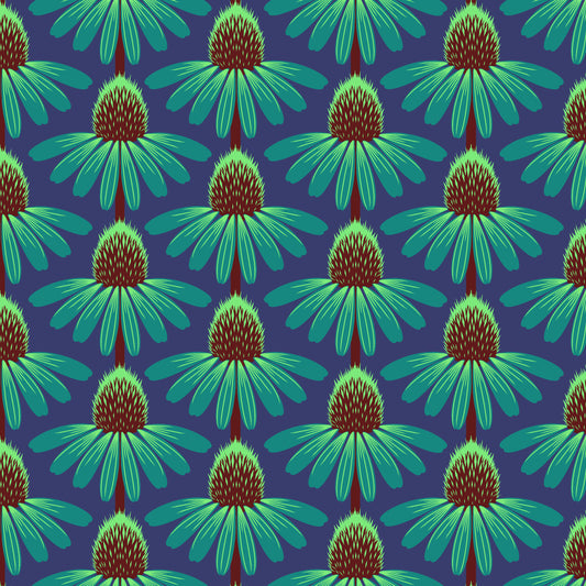 Echinacea - Cotton Lawn - Sea