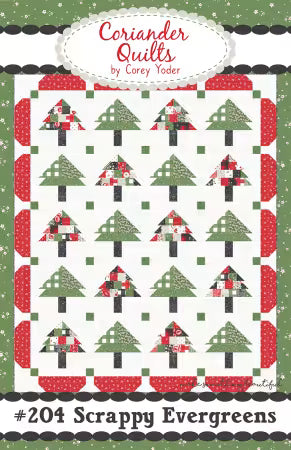 Scrappy Evergreens Quilt Pattern
