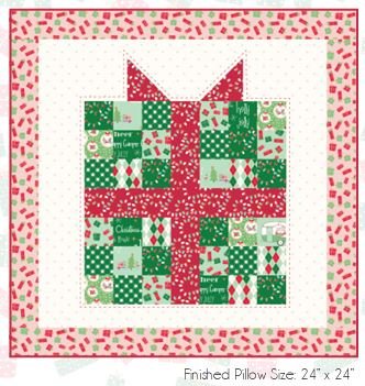 Patchwork Present - Pillow Kit