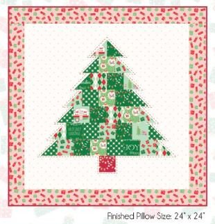 Patchwork Tree - Pillow Kit