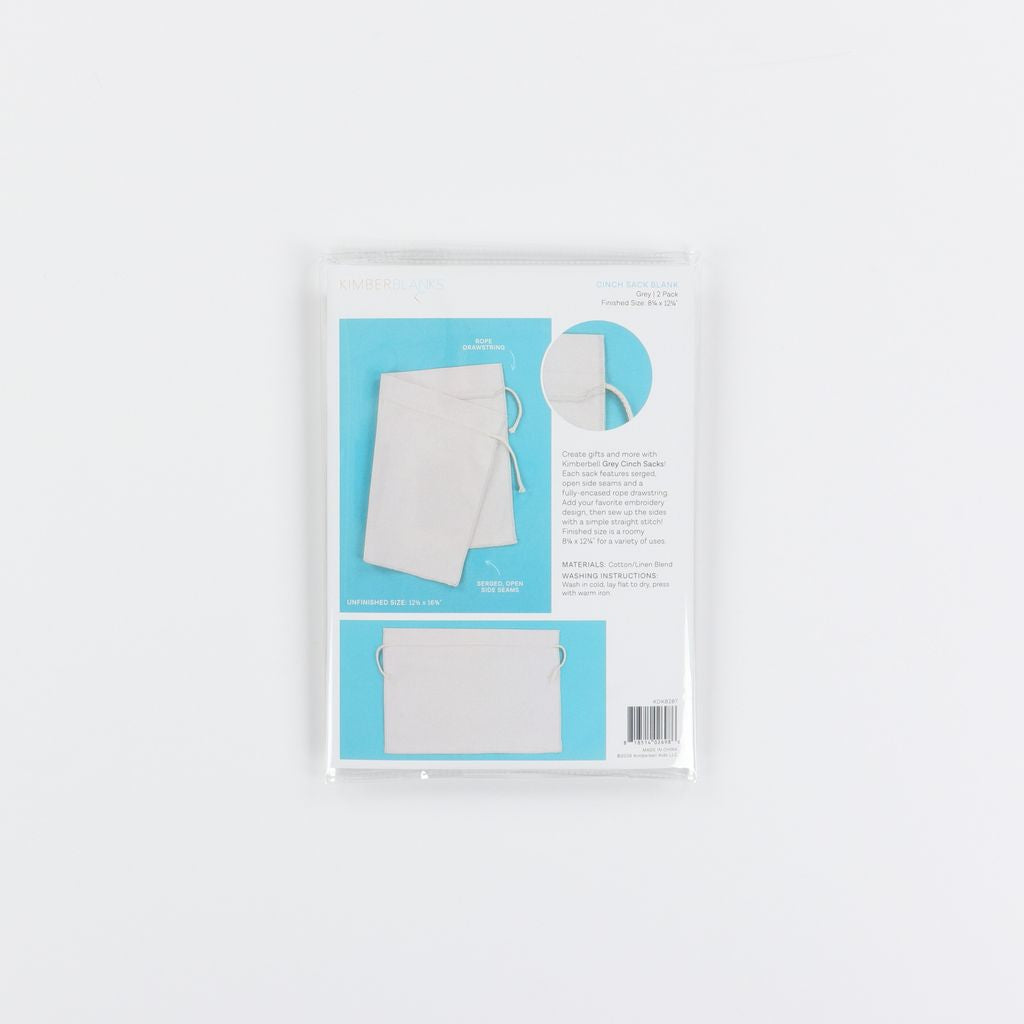 Pre-Order - Cinch Sack - Gray 2pk