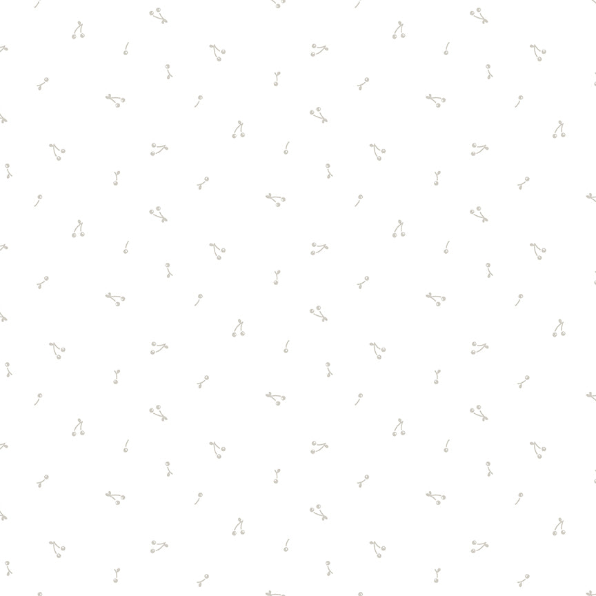 Cherries Jubilee - White-on-White