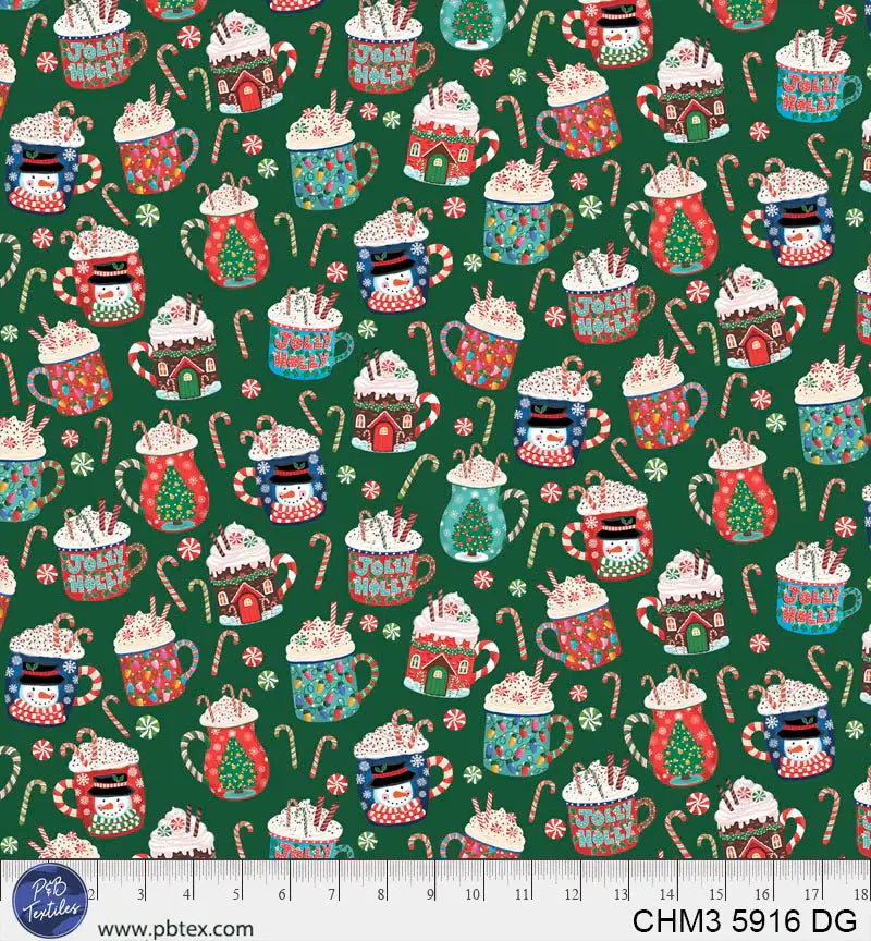 Christmas Miniatures III - Hot Cocoa Allover