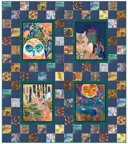 Chunky Charmer - Quilt Pattern