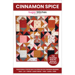 Quilt pattern book titled 'Cinnamon Spice' by Sugar Stitches with a colorful quilt design on the cover.
