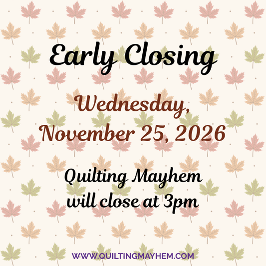 Early Closing - 11/25/2026