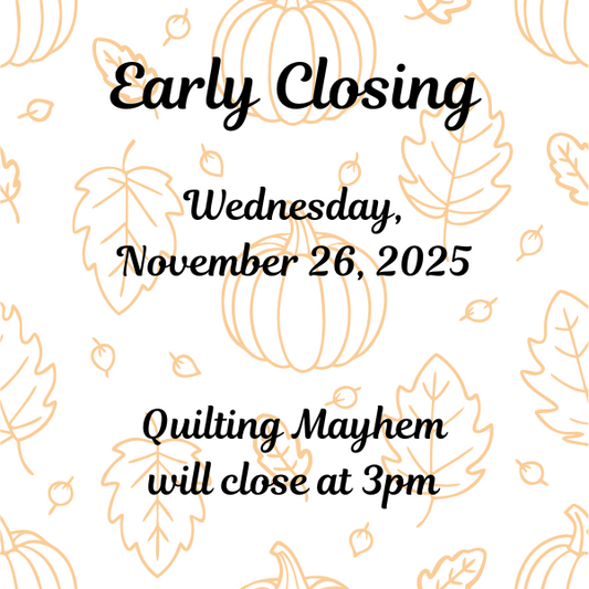 Early Closing - 11/26/25