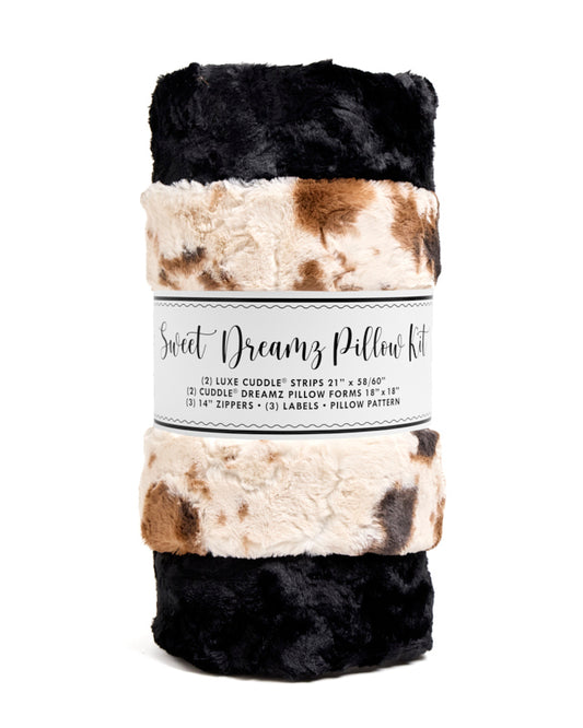 Cuddle Kit - Sweet Dreamz Pillow Kit - Wild Pony Ivory Brown