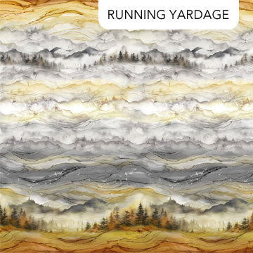 Misty Morning - Ombre - Gray Multi