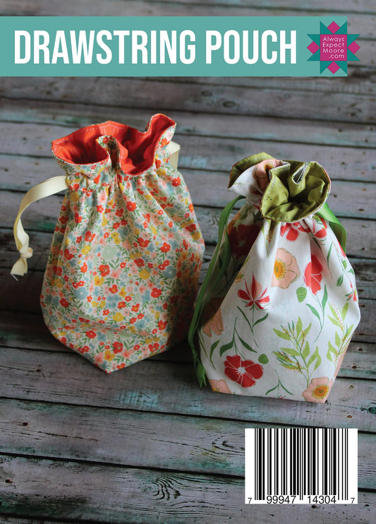 Drawstring Pouch Postcard pattern