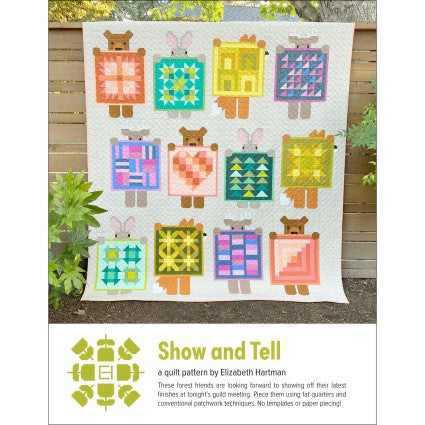 Pre-order - Show & Tell Quilt Pattern - Elizabeth Hartman