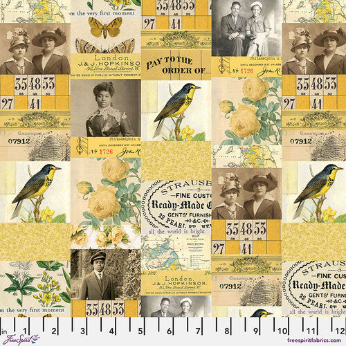 Eclectic Elements - Yellow Palette - Collage
