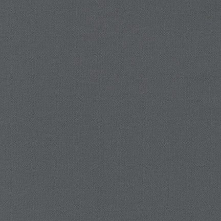 Flannel Solid - Charcoal