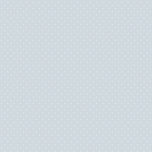 Flannel Dots - Baby Blue
