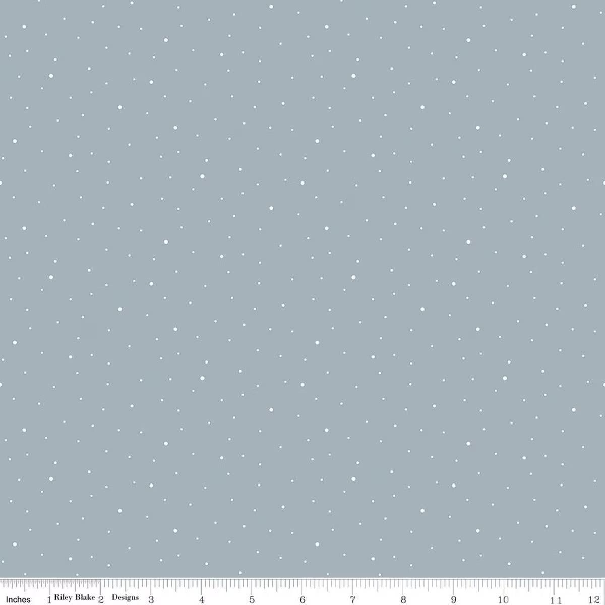 Flannel - Dapple Dots - Silver