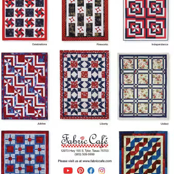 Make It Patriotic with 3-Yard Quilts