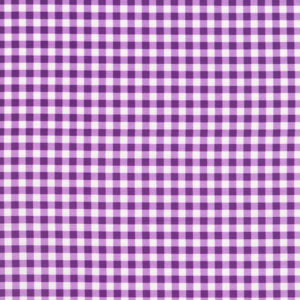 Purple and white checkered pattern