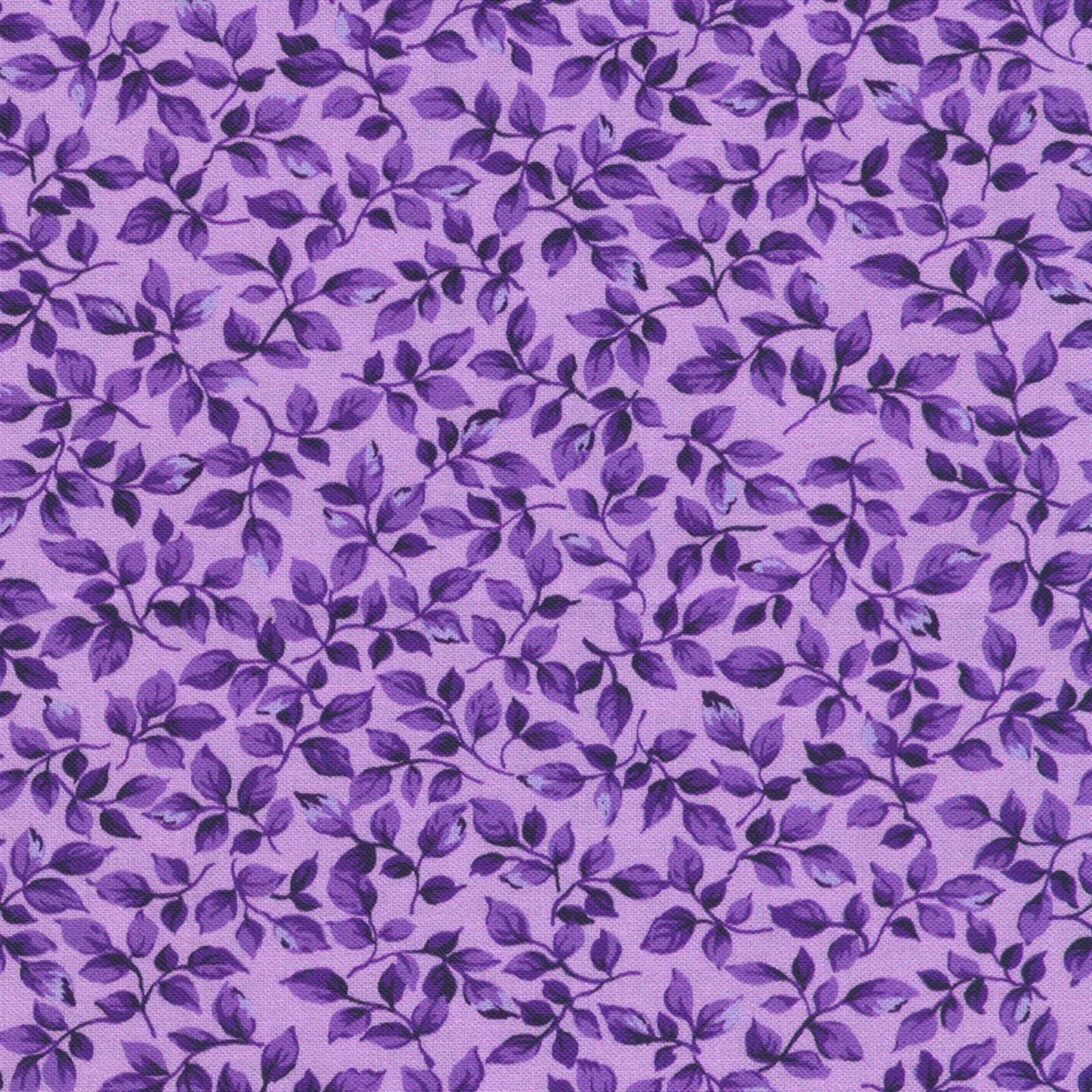 Purple leaf pattern on a purple background