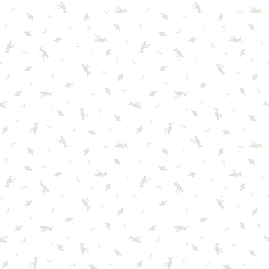 For the Birds - White-on-White