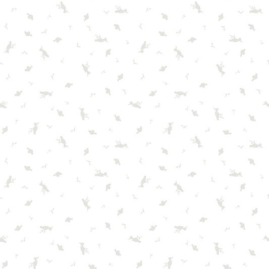 For the Birds - White-on-White